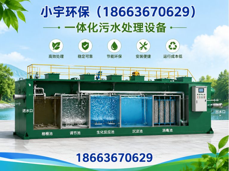 高密市地埋式污水处理展示图