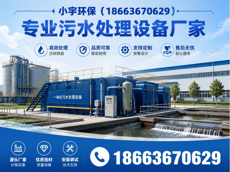 高密市生活污水处理设备展示图