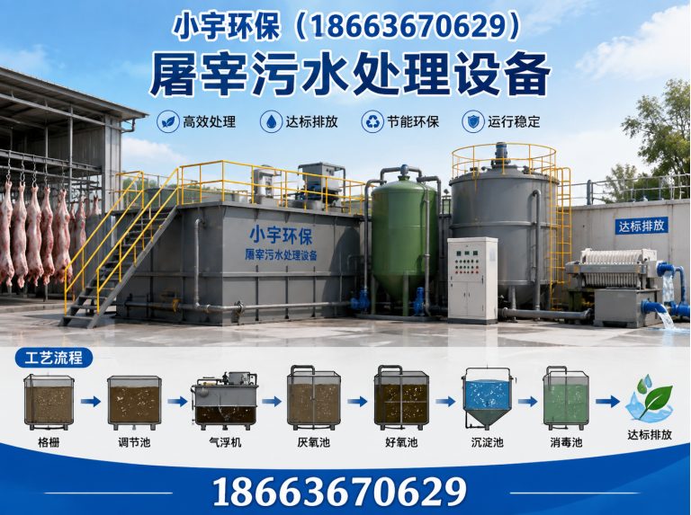 高密市屠宰污水处理设备展示图